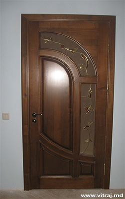 Stained glass for interior and exterior doors
