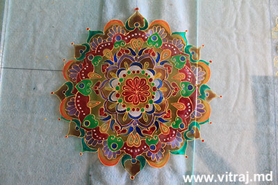 Mandala.Vitralii-painting